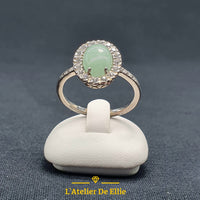 Silver Ring Aventurine