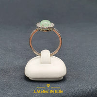 Silver Ring Aventurine