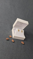 Coffee Beans Stud Earrings