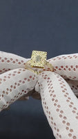 Gold Ring Yellow Diamond