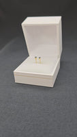 Sapphire Yellow Gold Earrings