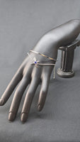 Silver Dragonfly Bracelet